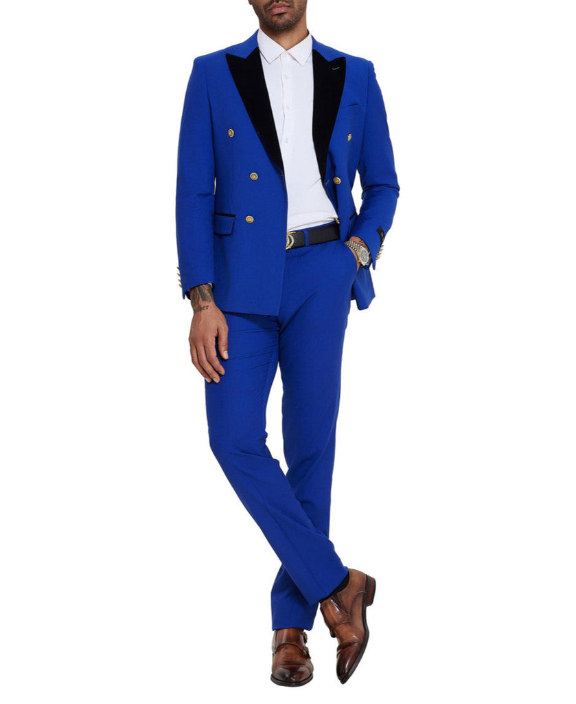 SuitsOutlets's tweet image. 🤯 You won’t believe this! Royal Blue 2 Piece Slim Fit Double Breasted Tuxedo selling at $259.95 🤯⏩ shortlink.store/ukgyiomknnym

#mensstyle #mensfashion #styleinspo #styleoftheday