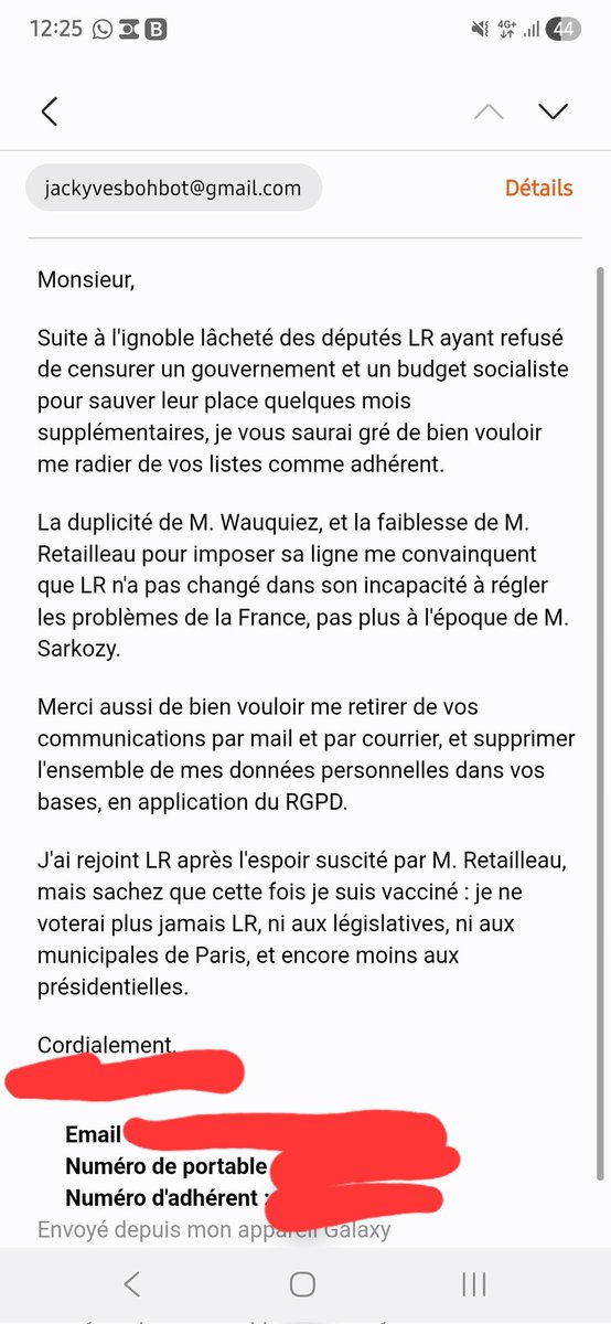 AEDCBA1's tweet photo. @lesRepublicains Fini pour moi LR... https://t.co/7xzYe2LCDQ