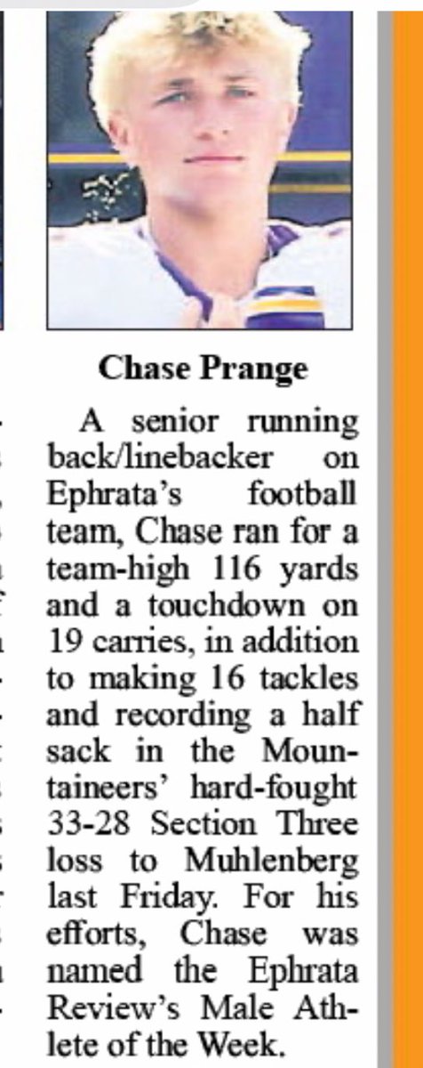 Chase Prange LB 26’ tweet media