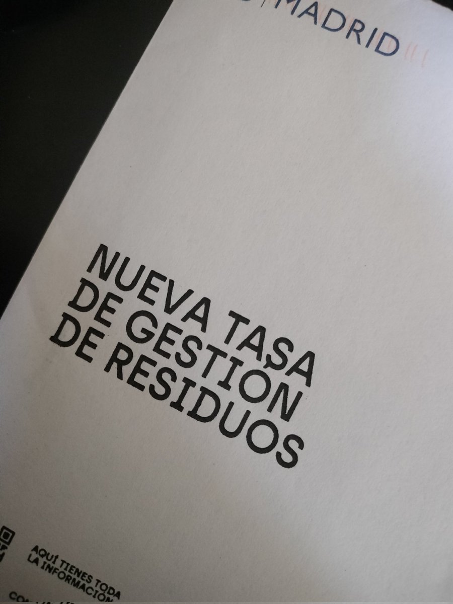 Cartas que llegan, que te amargan el día, gracias al señorito <a href="/AlmeidaPP_/">José Luis Martínez-Almeida</a> y los que votaron a favor...... #verguenza #tasasdebasura