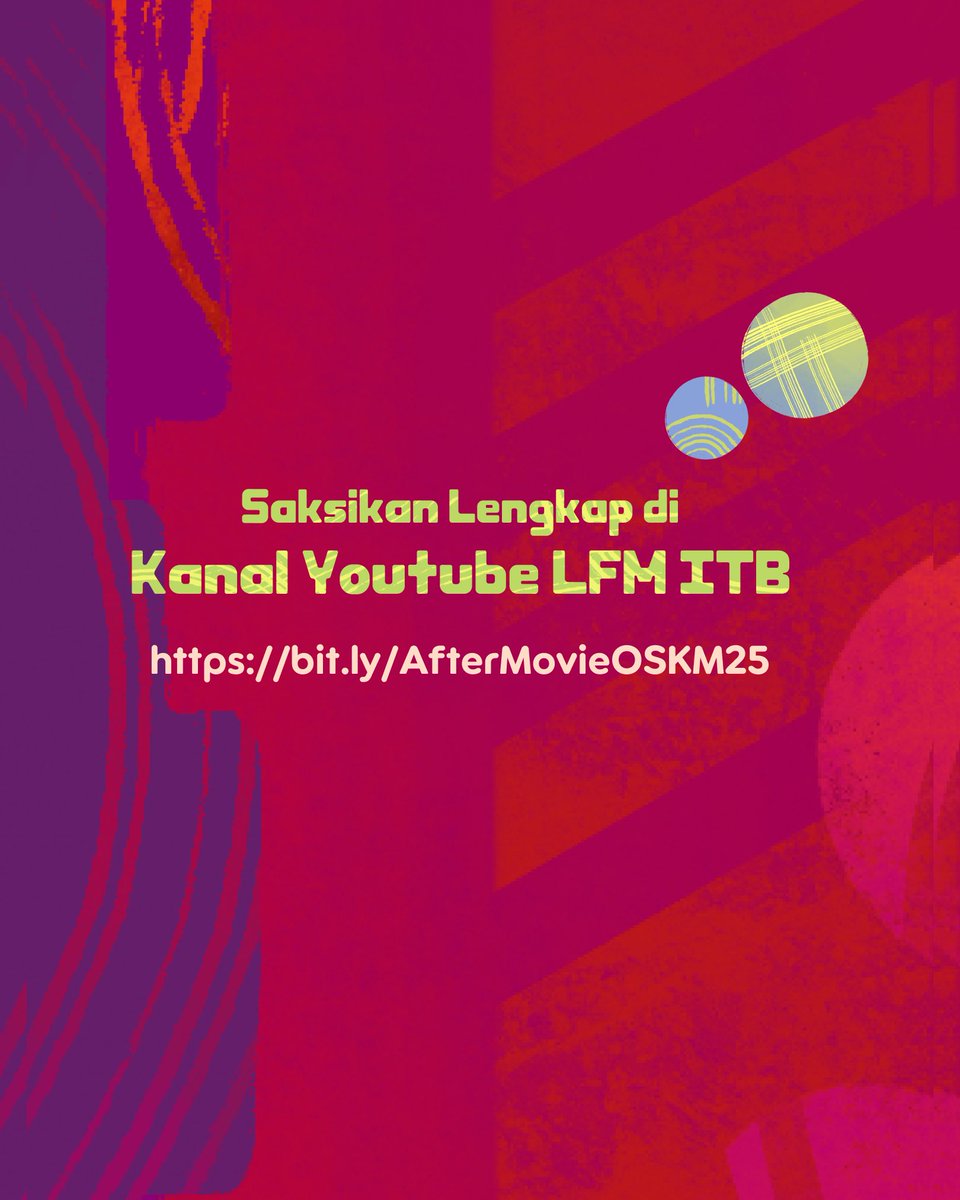 OSKM ITB has just released its official after movie on YouTube.
youtu.be/SIt1n3cmPyw?si…