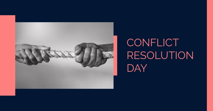 ResolutionMgt's tweet image. As dispute resolution experts, of course we’re celebrating Conflict Resolution Day today! We invite you to contact RMC, and let’s talk about the best ways to resolve your construction dispute. resmgt.com/contact-us/ #conflictresolutionday #constructionmediation #constructionlaw