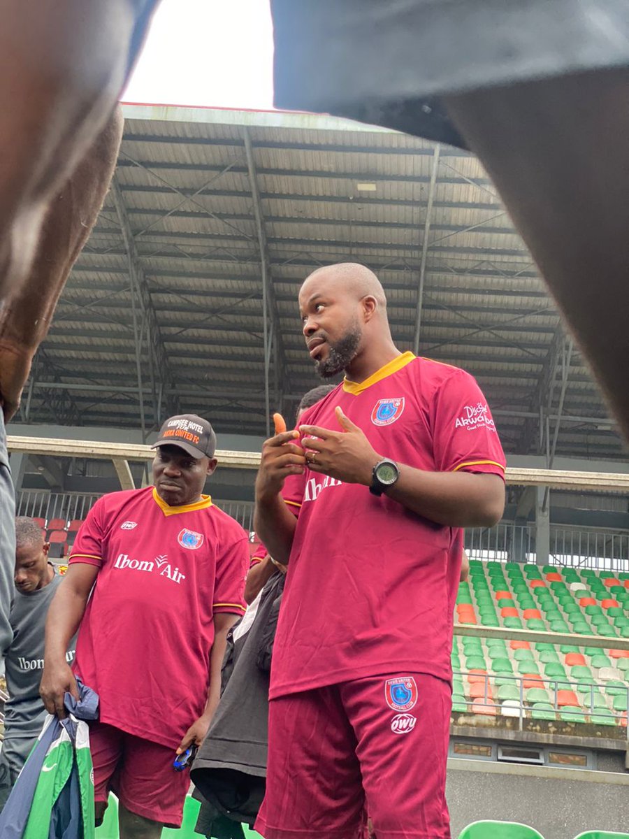 AkwaUnited_fc's tweet photo. Preseason Preparations in Eket
Following our 1-1 draw with Enyimba FC in Aba on Wednesday, the Promise Keepers have moved to Eket to continue preparations ahead of the 2025/2026 Nigeria National League (NNL) season.
#AkwaUnitedFC #PromiseKeepers #NNL2025 #Werisetogether https://t.co/2j1UN0U8dZ