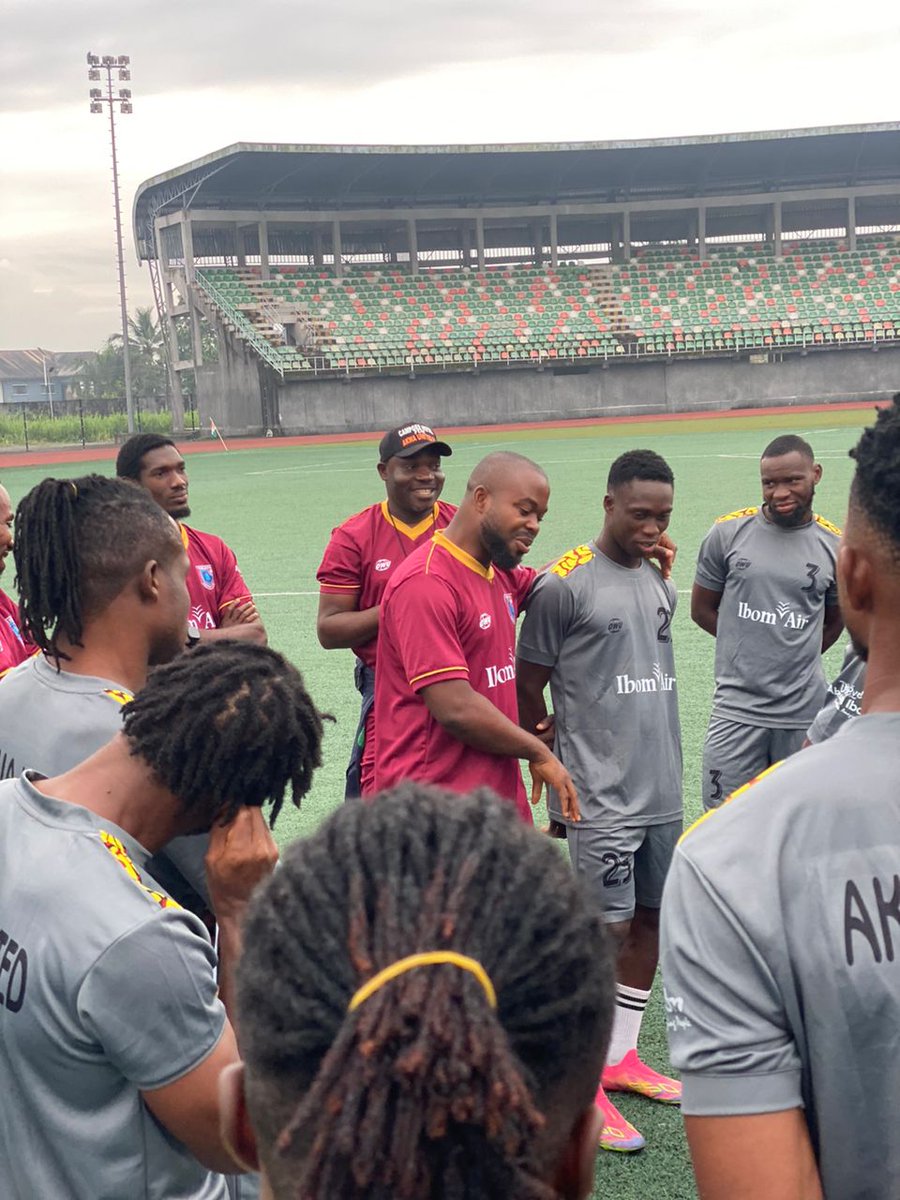 AkwaUnited_fc's tweet photo. Preseason Preparations in Eket
Following our 1-1 draw with Enyimba FC in Aba on Wednesday, the Promise Keepers have moved to Eket to continue preparations ahead of the 2025/2026 Nigeria National League (NNL) season.
#AkwaUnitedFC #PromiseKeepers #NNL2025 #Werisetogether https://t.co/2j1UN0U8dZ