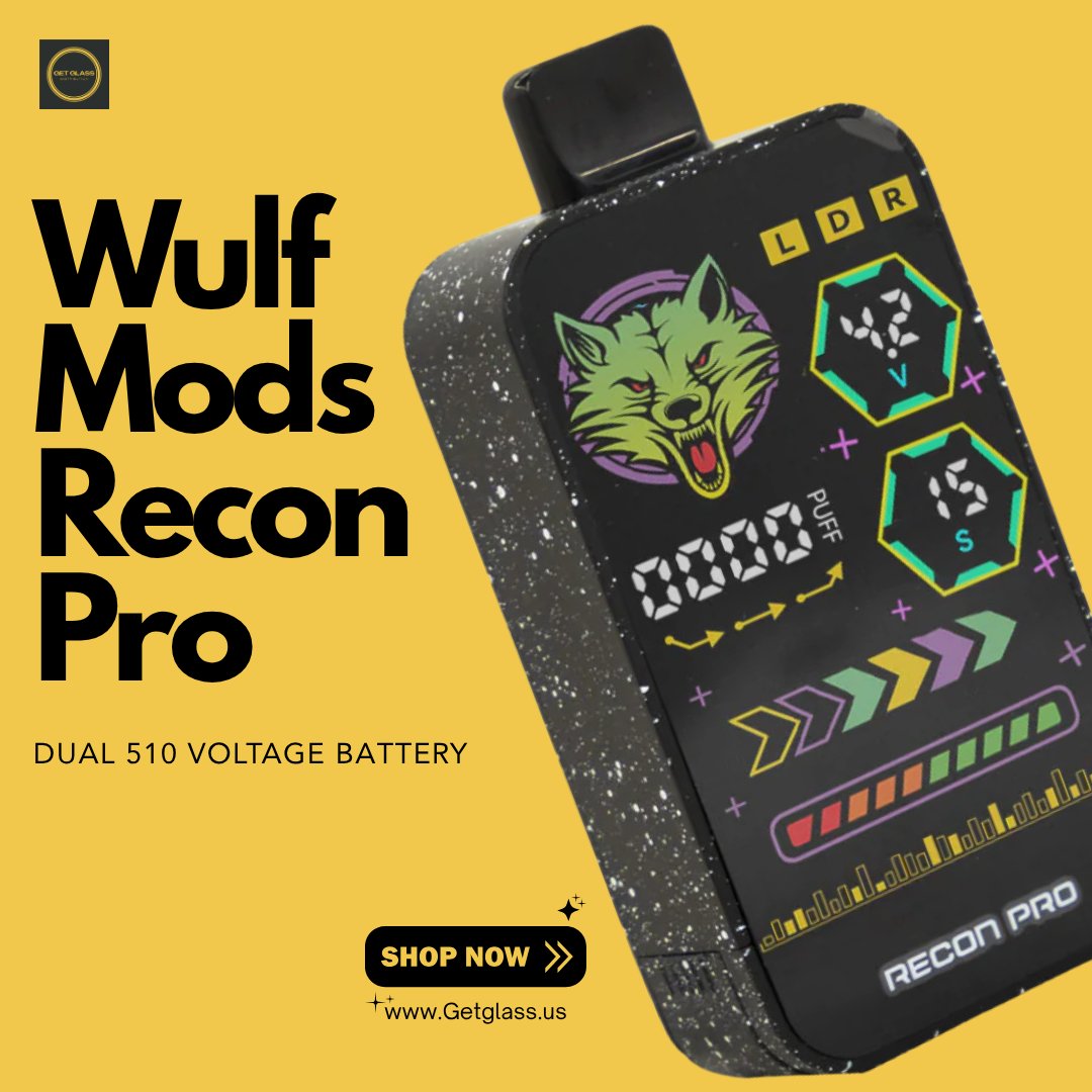 Never get stuck with a one-setting battery again. The Wulf Mods Recon Pro gives you the power to choose. Better hits, better sessions. 

Upgrade your setup: getglass.us

#VapeTech #CannabisCommunity  #WulfMods #Vape