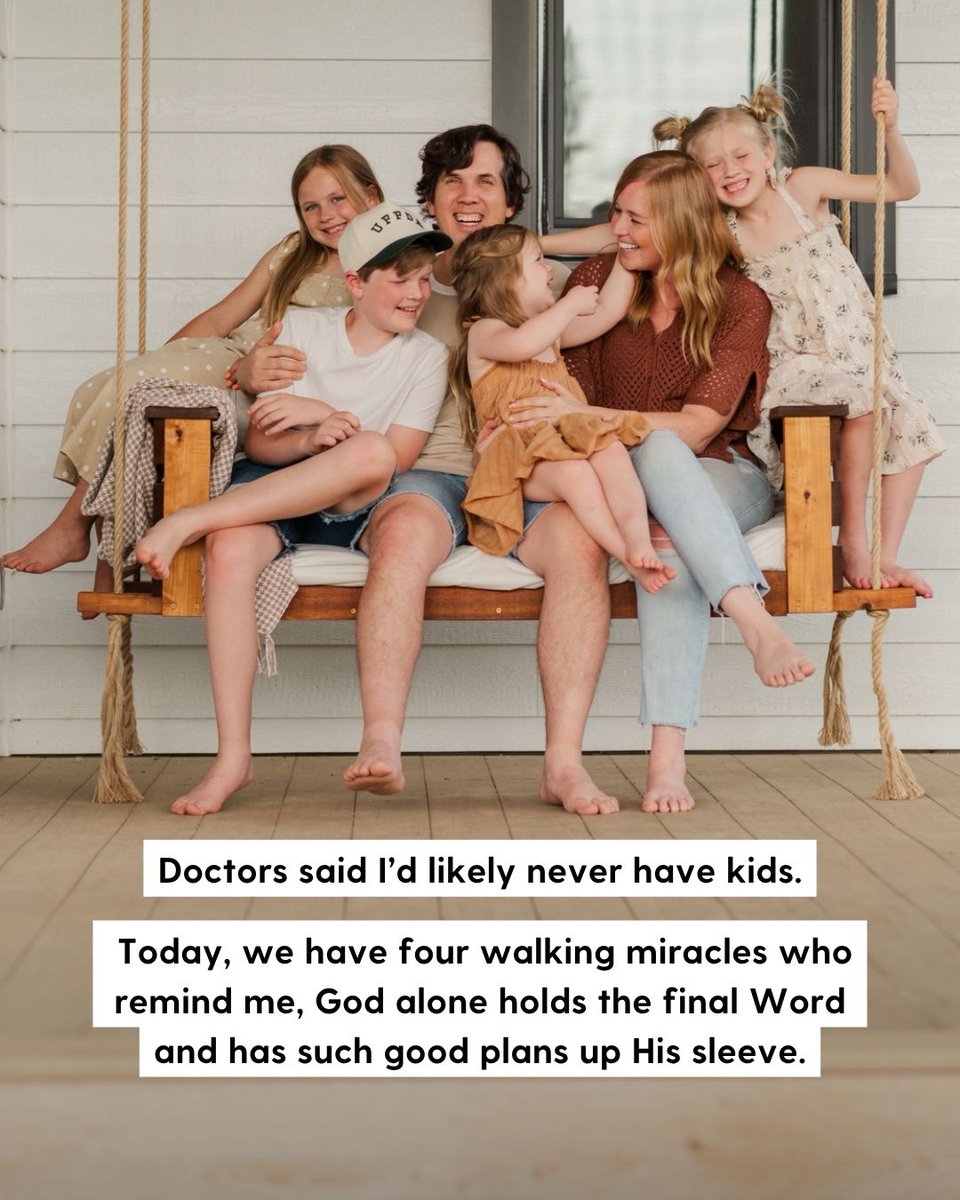 Where does life look different than you planned? Harder than you hoped? Darker than you like? 💛 
 
Hear God whisper: I am here. I will help you. I will flip this for good. 
 
Swipe to read Heidi’s story &amp; see how God still redeems and writes a better story. ✨