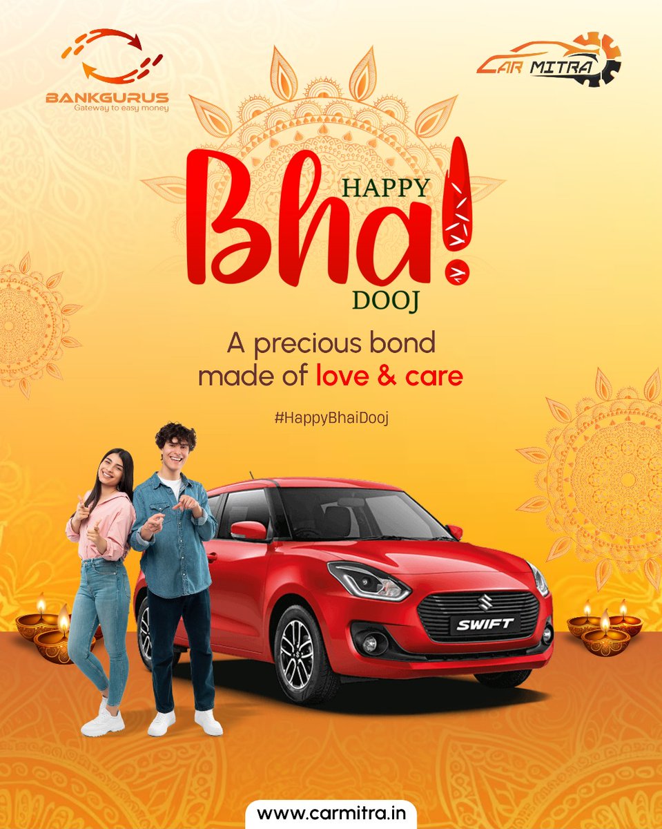 Tilak for Bhai, Shine for his car! 😍
#Happybhaidooj #carmitra