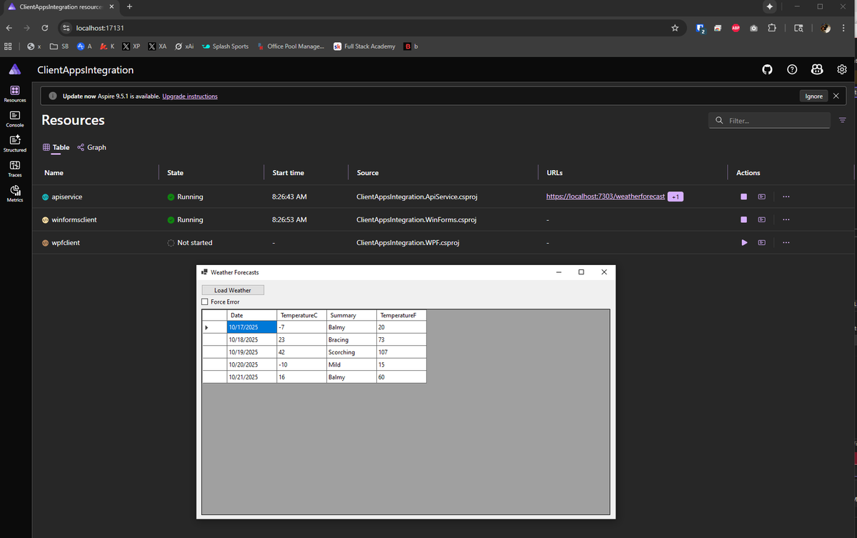 RyanRodemoyer2's tweet image. okay okay okay count me in on the .NET Aspire hypewagon

THEY HAVE IT DOING WINFORMS WITH DEPENDENCY INJECTION

github.com/dotnet/aspire-…