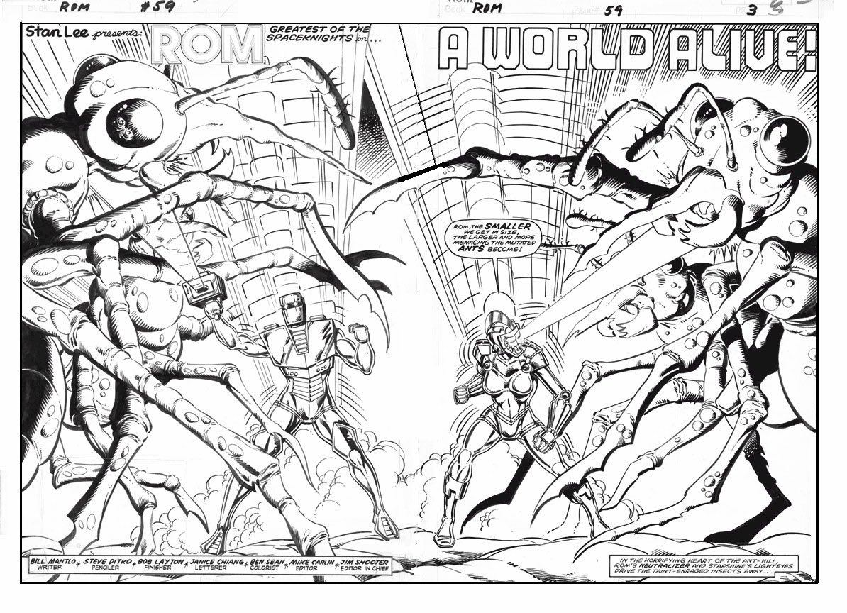 #ThrowbackThursday: Published this month in 1984, this issue had a cover by Paul Smithand me with interior artwork by Steve Ditko and yours truly. <a href="/Marvel/">Marvel Entertainment</a> #romspaceknight