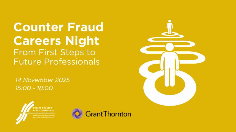 Thinking about a career in law, accounting, or investigations  or just exploring your next move?
Join us as experts dive into how to build a successful career in the counter-fraud field.

fraudadvisorypanel.org/event/counter-…

 #Careers #Networking #ProfessionalDevelopment