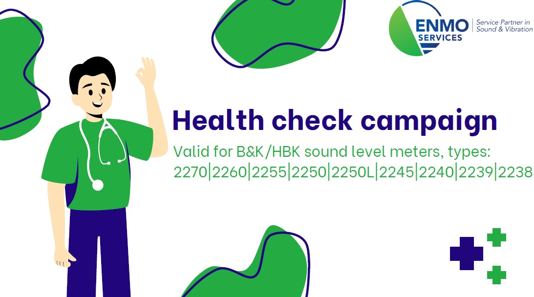 Sound level meter feeling offbeat? From Oct 1–Dec 31, 2025, get a FREE Health Check with every accredited B&amp;K/HBK #calibration! Battery, software &amp; windscreen covered. Keep it in perfect harmony! enmo-services.eu/en/free-health… #soundandvibration
