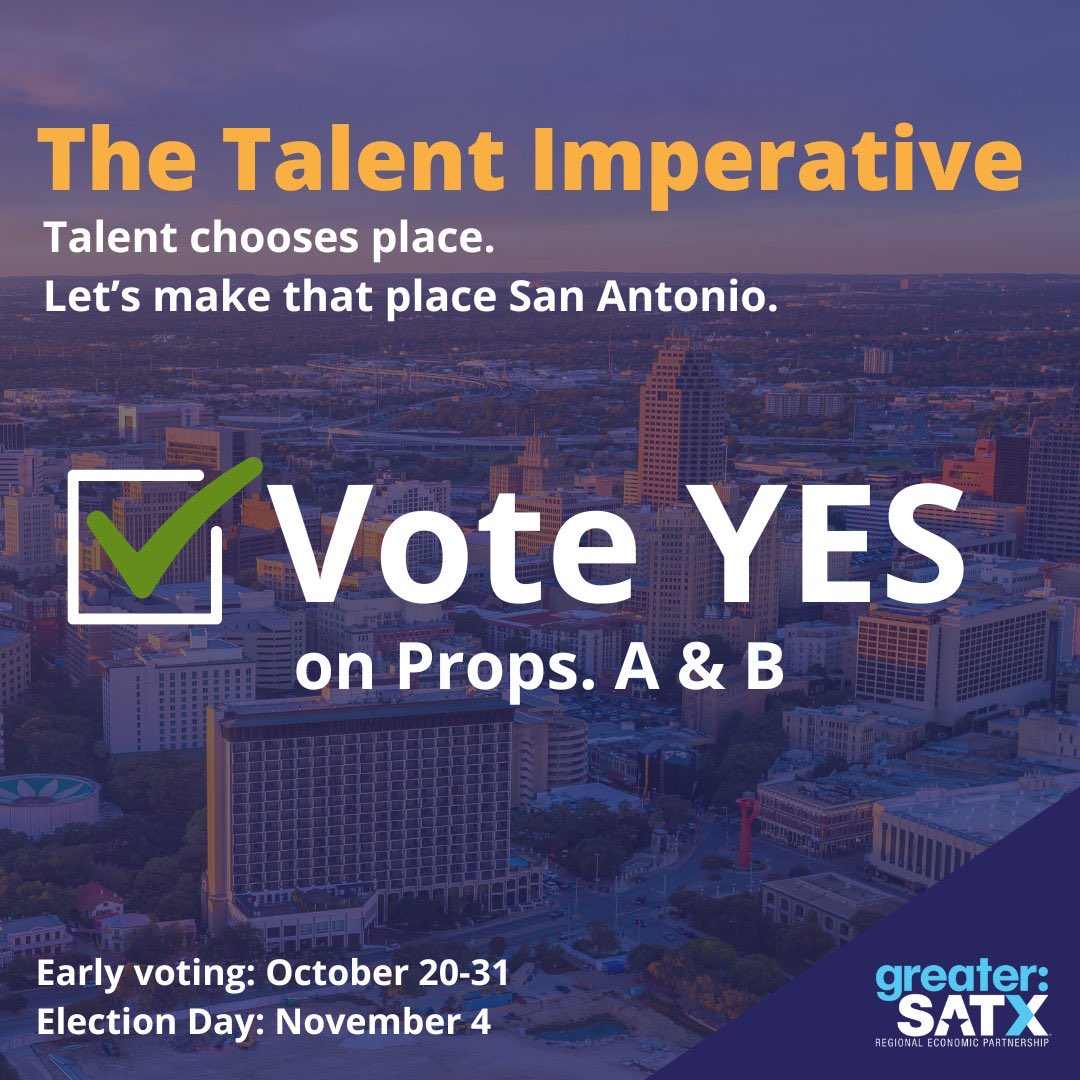 airhasiescardo's tweet image. VOTE YES!!!!!

VOTAR SI!!!!

#ProjectMarvelSA #SanAntonio #SpursArena #PropA #PropB #BexarCounty #SanAntonioSpurs #DowntownSA #EastSideSA #VoteSA #LocalElections #Hemisfair #SpursNation #SATX #AlamoCity #PorVIda