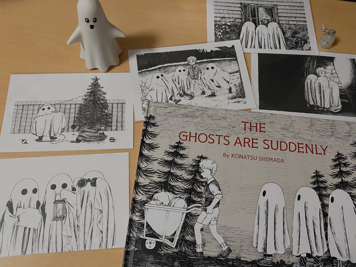 ぐりこさんのおばけたち届きました👻
おばけには表情がないのに感情はちゃんとあって、本当にかわいくて愛おしくて素敵な絵本でした
畑作業のシーンでちょっと泣いちゃった