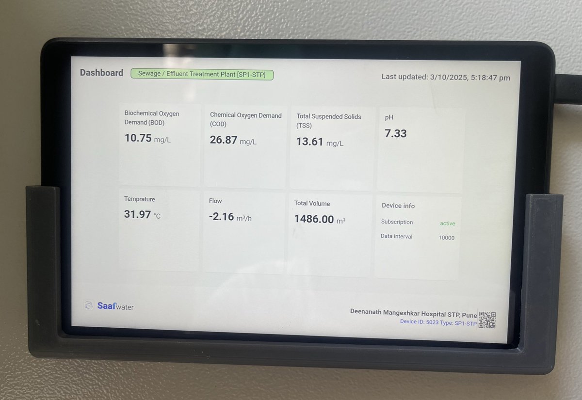 SanketMarathe09's tweet image. Pragmatism > Perfection. A lesson from our latest hardware sprint @Saafwater
Our 1st attempt at a display was a custom 7" ESP32-S3+LVGL. It was bulky and low-res. After finding RasPi displays too costly, we pivoted to a simple Android tab
A fast, pragmatic move. #buildinpublic