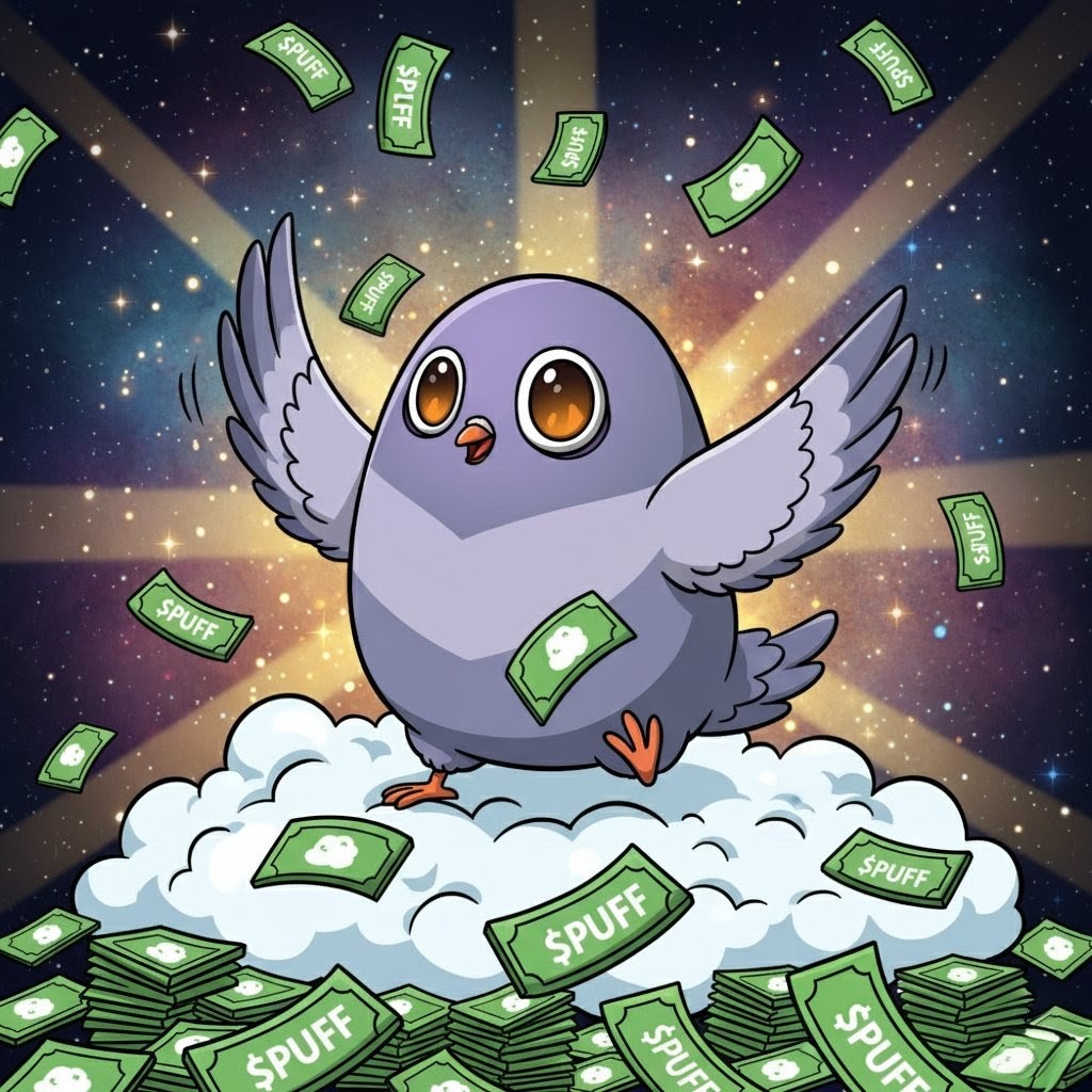 Ghettopigeons's tweet image. 30,000 $PUFF GIVEAWAY ❤️🔥
TO ENTER JUST FOLLOW @PigeonPuffs AND RETWEET 🤝
WINNER ANNOUNCED IN 24 HOURS💥