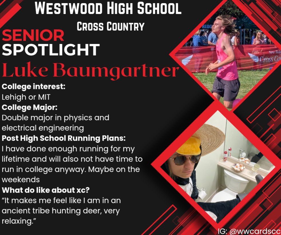 WWCardsRun's tweet image. Next up in our Senior Spotlight Series: Luke Baumgartner