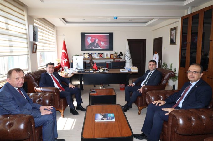 Karacasu Kaymakamı Ziyaret Edildi