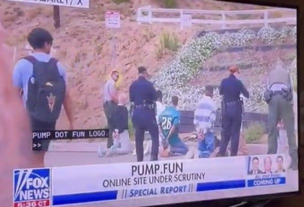 CoinDataFlow's tweet image. Pump Fun CEO @a1lon9 arrested in Madrid — charges coming from the US.
@FoxNews just went nuclear on @pumpdotfun :
“It’s a scam.”
“Pump and dump by design.”
“Encourages bad content.”
Regulators next?
What part of the cycle is this? 👀