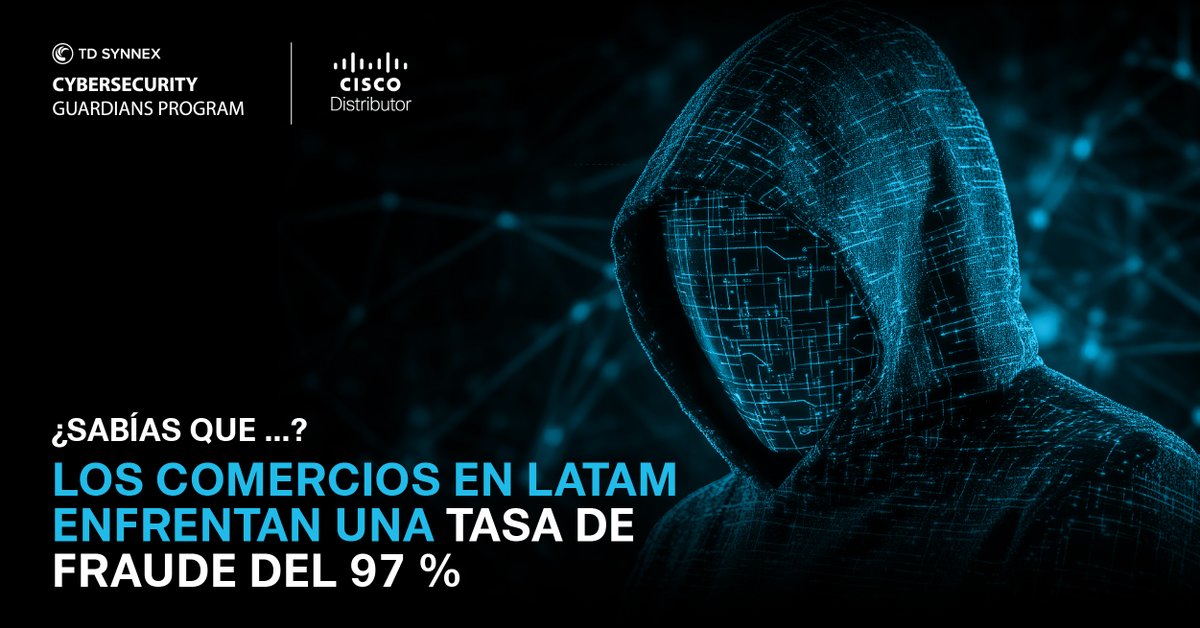 📊 #LATAM padece tasas de fraude alarmantes. Esta exposición a suplantación de cuentas exige nuevas estrategias de protección. 

💡 Mira cómo las soluciones de #Cisco fortalecen tu seguridad y ayudan a mitigar estos riesgos: ms.spr.ly/6011sfHlz