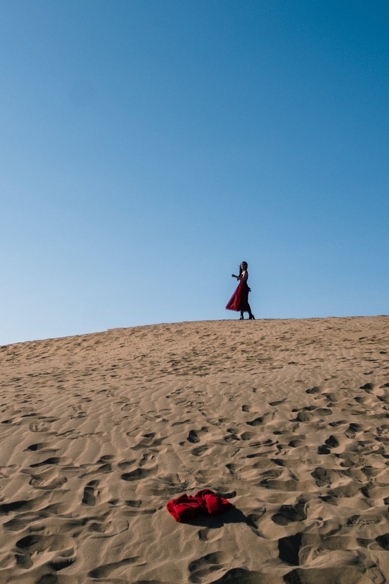 空と砂の間で
#写真教室 /砂丘フォトウォーク