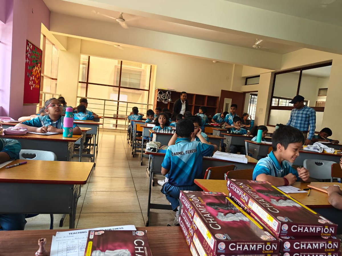 Rookmate64's tweet image. Building Grandmasters, one move at a time. ♟
Join Rook Mate Chess Academy — where passion meets precision.

🔗 Visit rookmate.co.in to enroll today!
.
.
#ChessCoaching #RookMateAcademy #ChessLearning #FutureChampions