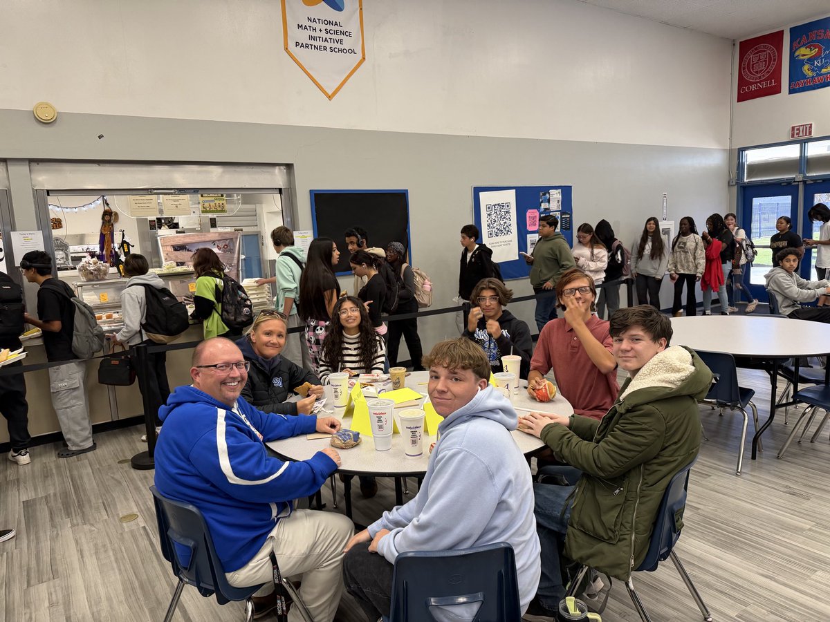 We recognized our students who exceeded the standards on the Math and ELA tests in the spring. Lunch with the principal and assistant principal was a resounding success! We were able to have a productive discussion as well about what makes SVHS an outstanding school!