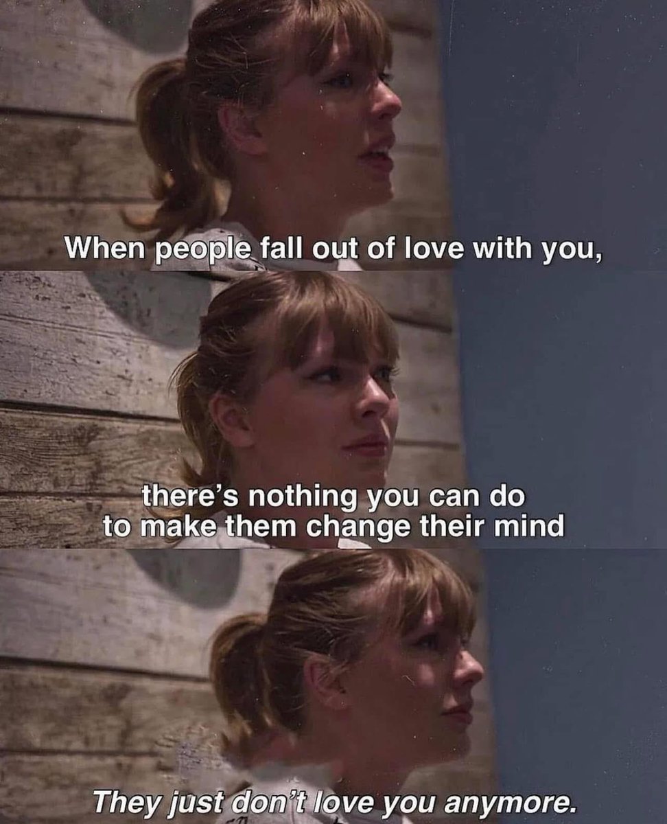 Remember when Taylor Swift said this