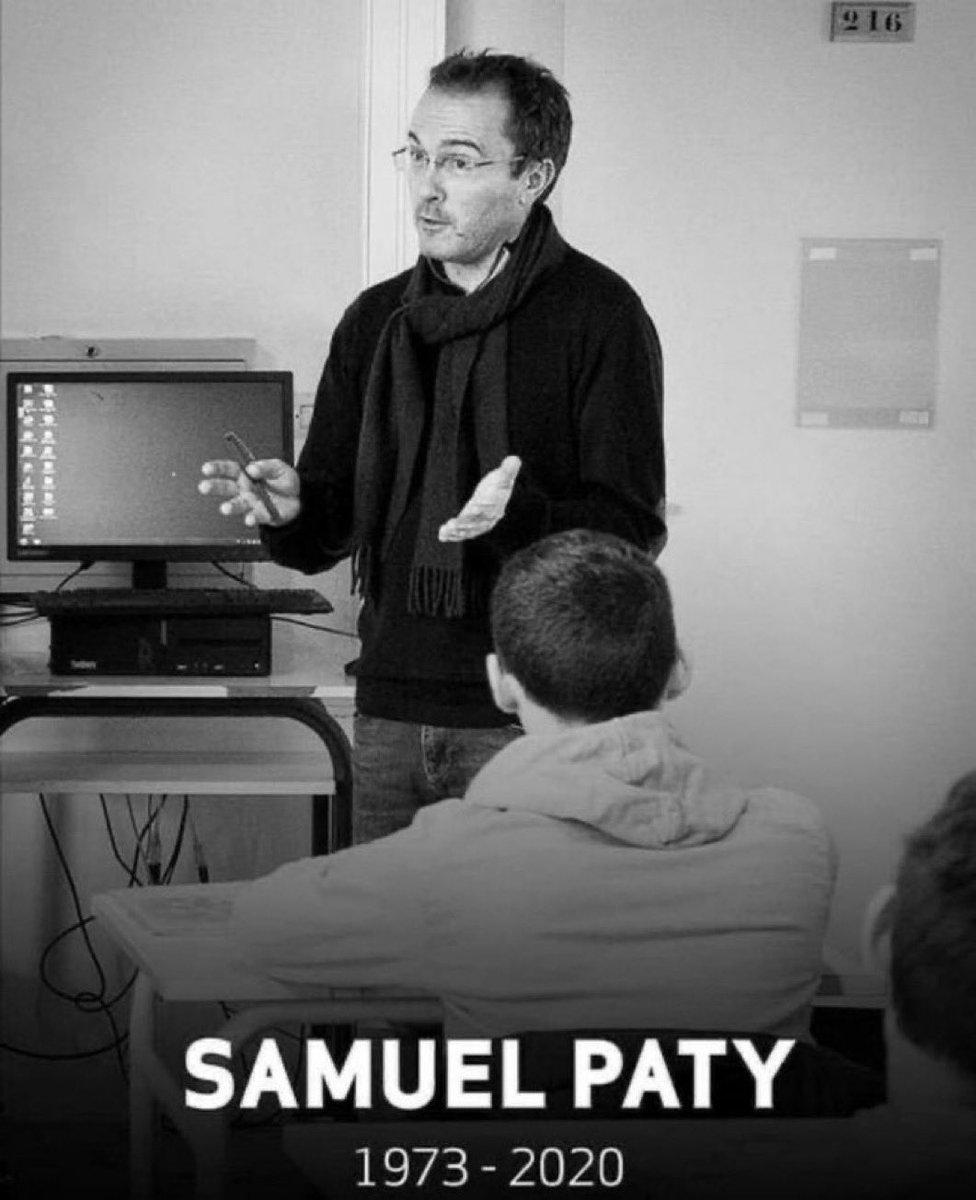 valerieboyer13's tweet image. Il y a cinq ans, #SamuelPaty était assassiné pour avoir transmis les valeurs de la République.

Nous ne l’oublierons jamais.

Hommage à un professeur, un citoyen, un héros de la République.

Honorer #SamuelPaty, c’est refuser la lâcheté et la complaisance face à l’islamisme.