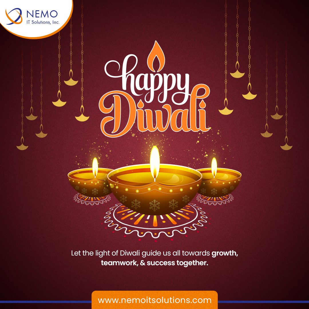 nemoitsolutions's tweet image. Let the light of #Diwali🪔 guide us all toward innovation, teamwork, and shared success.
Together, let’s code a brighter future!
💫 @nemoitsolutions wishing you a Bright &amp;amp; #JoyfulDiwali!
.
.
#happydiwali #festivaloflights #teamwork #innovation #successtogether #diwali2025