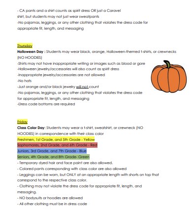 CaravelAcademy's tweet image. Fall Spirit Week begins on Monday, October 20th!  Check out our theme days and show your spirit each day!! We look forward to celebrating Homecoming with our Pep Rally and game on Friday.  

#caravelacademy #caravelfamily #caravelhomecoming2025 #caravelhomecoming