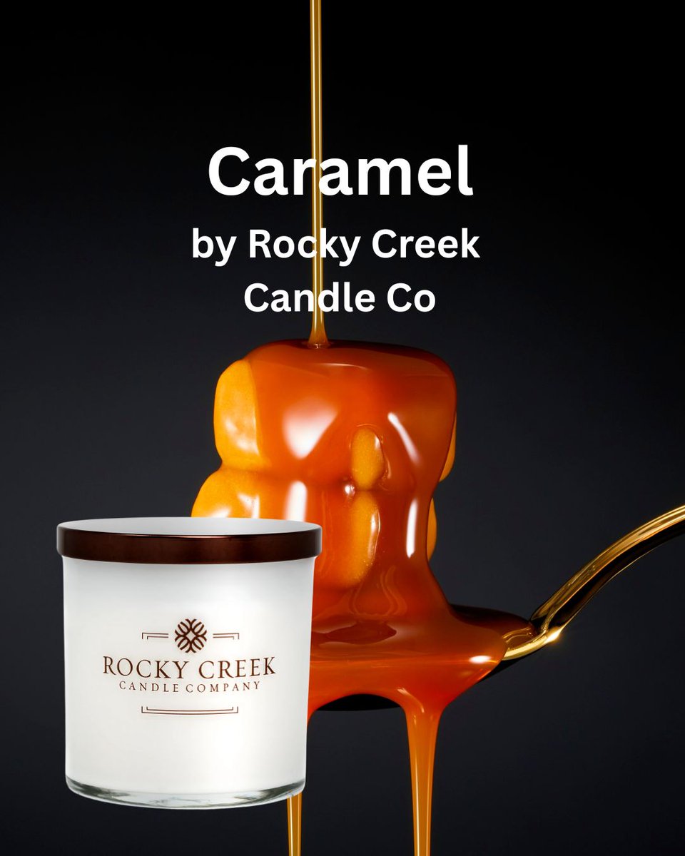 🍬 Sweet. Buttery. Irresistible.

Our Caramel Candle smells like unwrapping your favorite candy — rich, creamy, and perfectly cozy. 🕯️

Light it once, and your space feels like dessert. 💛
 rockycreekcandles.com
#CaramelCandle #SweetScents #CozyVibes #FallCandles #CandleLover