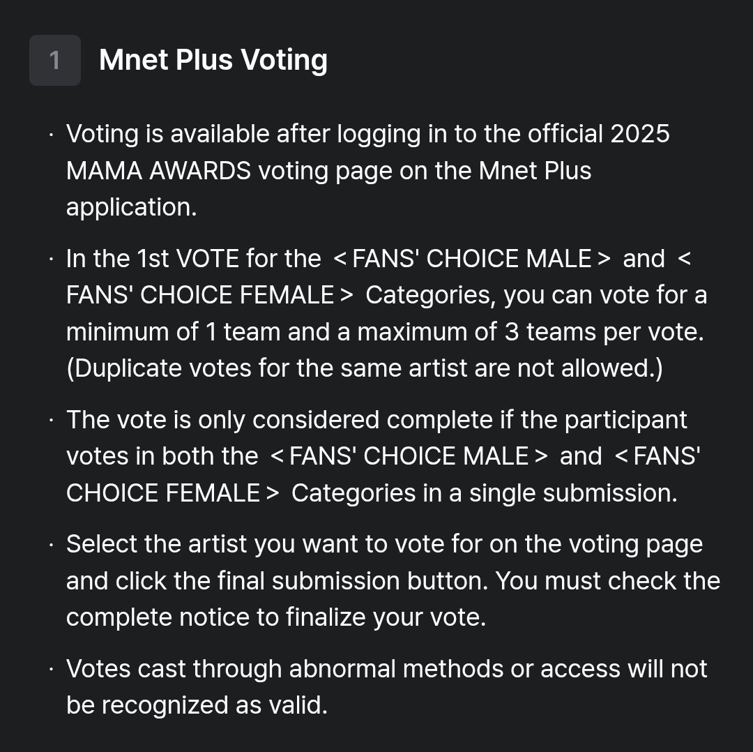 INTL_AB6IX's tweet photo. [📰/251016] AB6IX is one of the nominees for 2025 MAMA Awards, Fan's Choice Male categories (1st vote)

🗳 Oct 16 ~ Oct 26, 23:59 KST 
🏆 1 ID/day (make sure to click submit so the vote can be recognize) 
🔗 https://t.co/QiOJrUneZ8

#2025MAMAVOTE #AB6IX https://t.co/7tD3oAK84o
