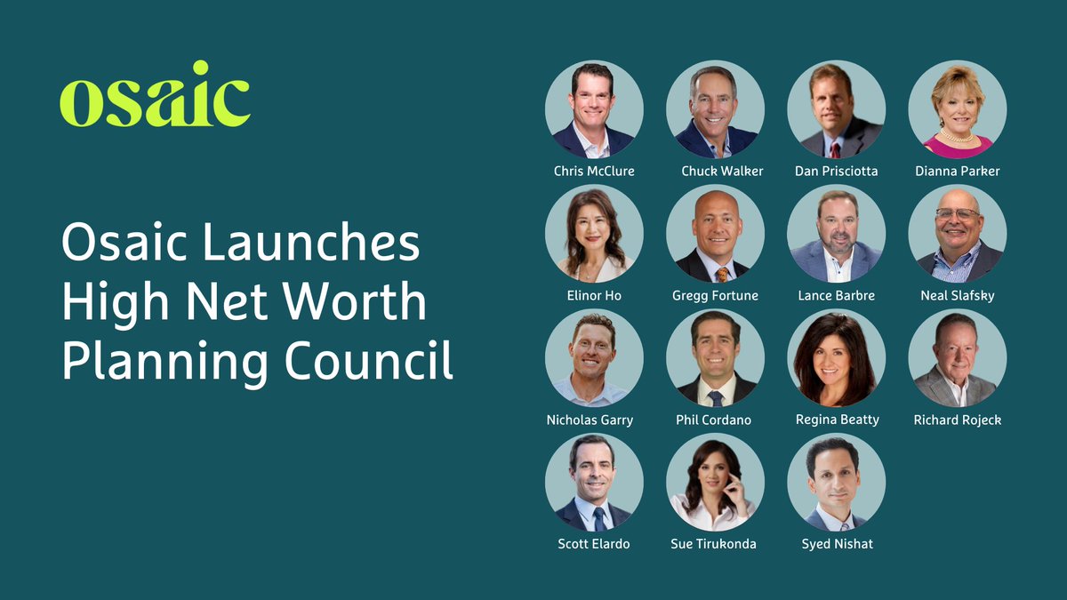 We’re proud to introduce our High Net Worth Planning Council — an initiative bringing together financial professionals dedicated to elevating how we serve HNW clients.

The council will focus on advancing sophisticated planning strategies and driving innovation.