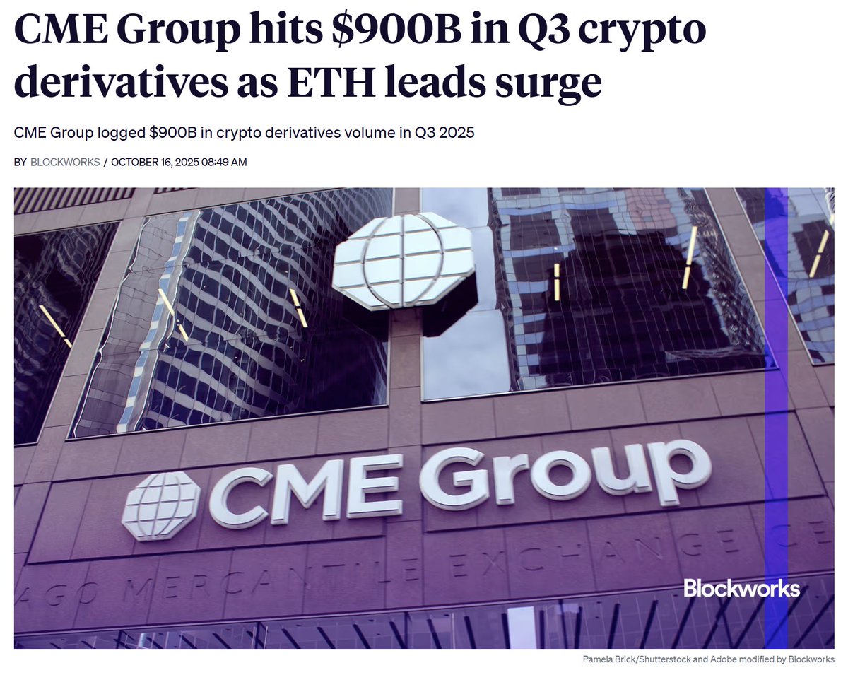 Blockworks_'s tweet image. CME’s Solana and XRP futures hit all-time highs amid expanding institutional demand