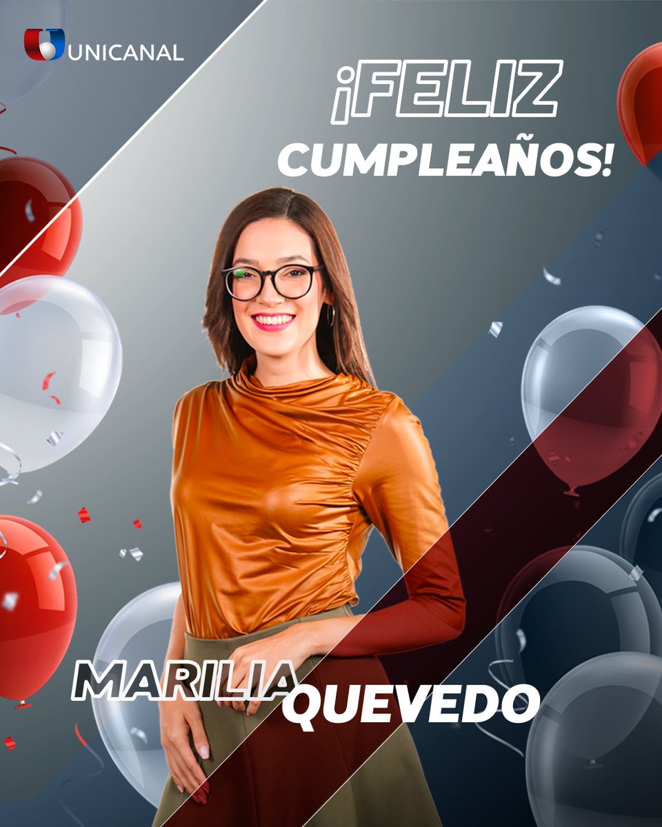 FELIZ CUMPLEAÑOS, MARILIA 🥳

🤩 Hoy festejamos un año más de vida de la conductora de <a href="/CallejerosUni/">Callejeros</a> que se emite por nuestras pantallas.

🎉 ¡Que sigan los festejos! 🎊

#Unicanal
