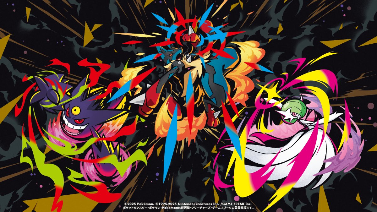 【謹啓】
ポケモンカードゲーム チャンピオンズリーグ2026で使用される、大会用アート「メガルカリオ」「メガサーナイト」「メガゲンガー」のイラストを担当しました。
#ポケカ #PokemonTCG