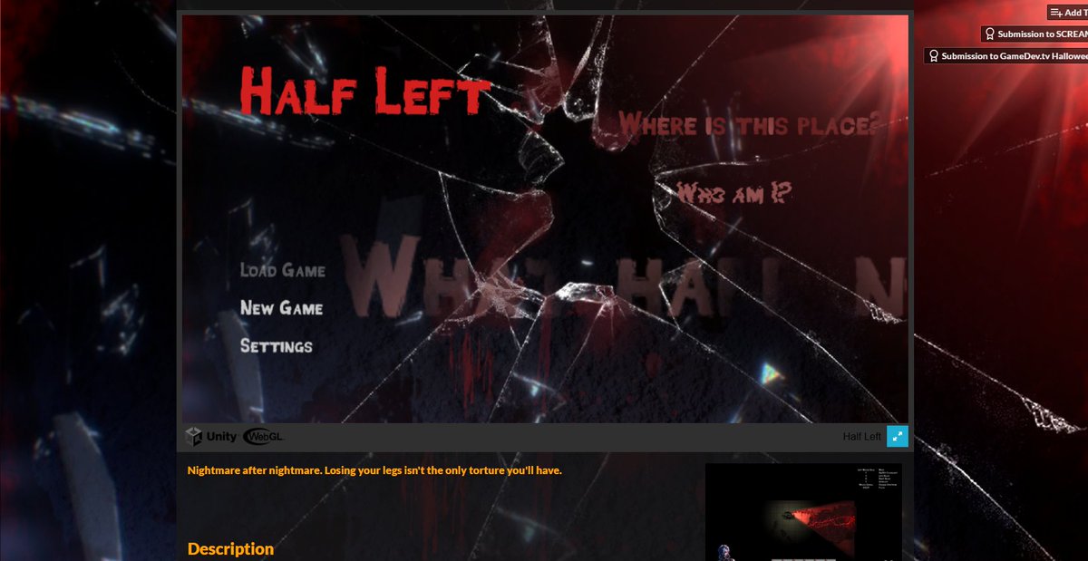 Half Left - Dev tweet media