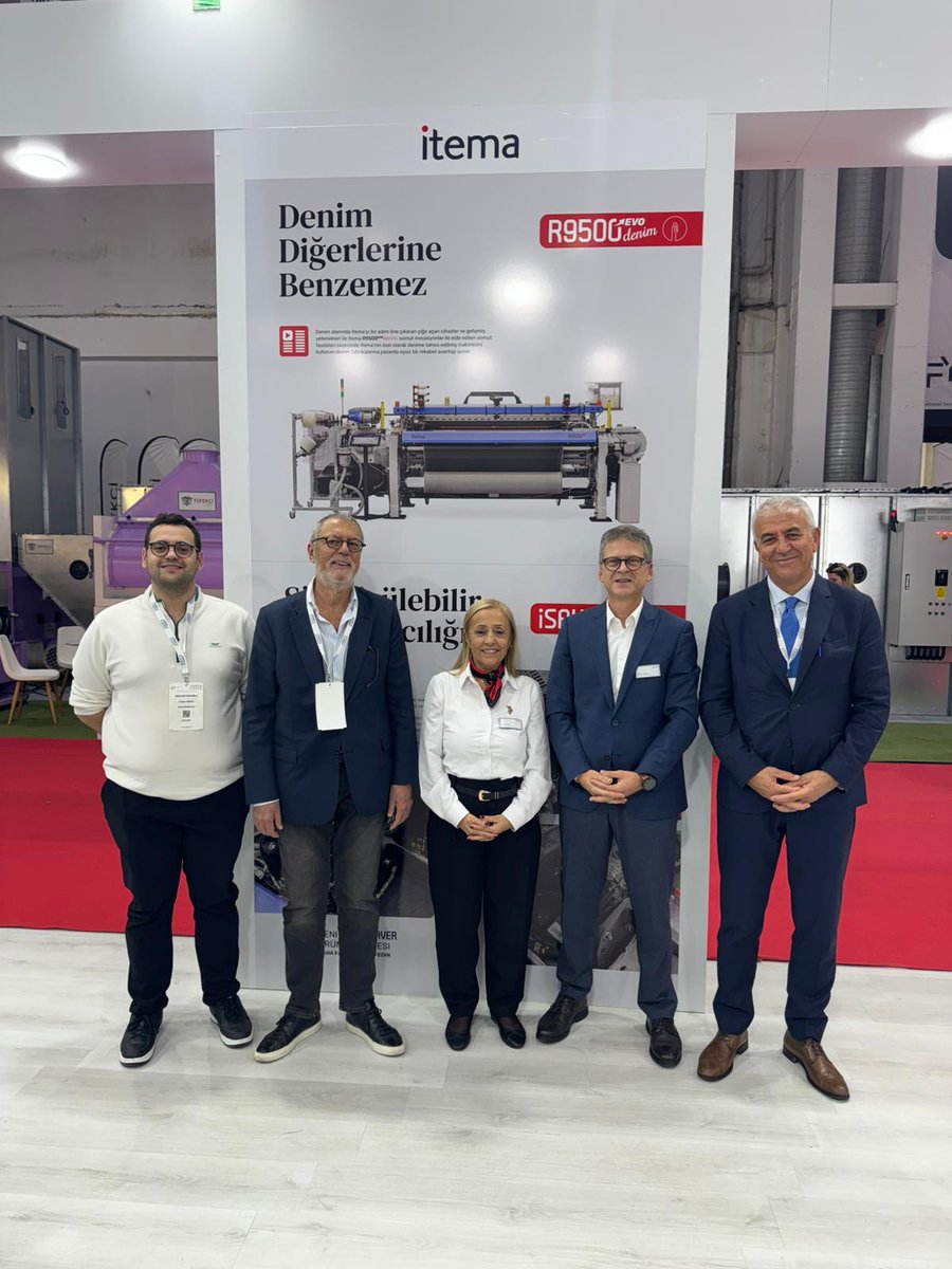 🇹🇷 Günaydın from GTM 2025 in Gaziantep!
Our #ItemaDreamTeam is ready to welcome you and share how #Itema solutions can empower textile manufacturers to reach new levels of textile performances.
✨You have until tomorrow to visit us!
#WeaveDifferent #TextileMachinery