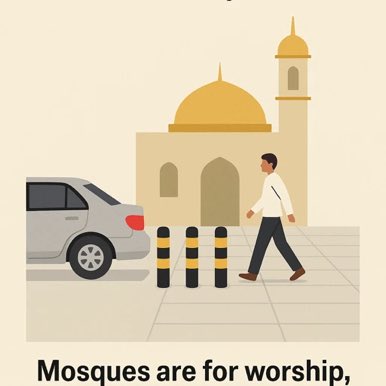 khalaf1433's tweet image. (4)
🔸 الاقتراح:
تركيب فواصل حماية (بولاردات) أو حواجز خرسانية جاهزة عند مداخل الساحات،
مع تخصيص ممر آمن للمشاة وتنظيم عملية نقل وتخزين المياه وفق اشتراطات الصحة العامة.

#CommunityResponsibility #Kuwait