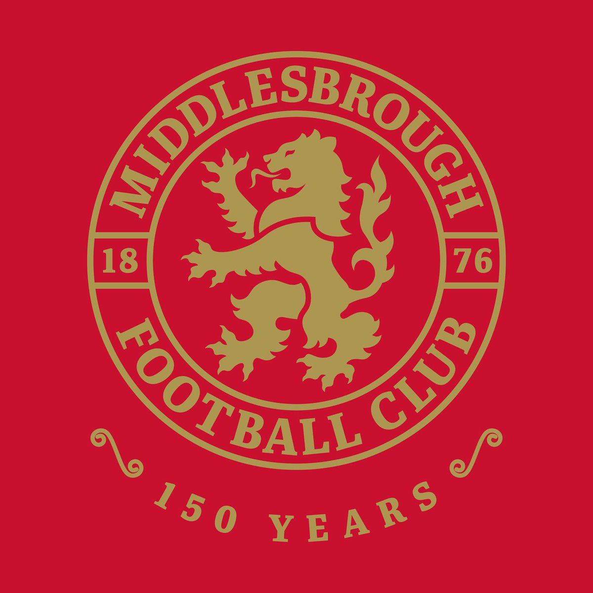 🔴 #Boro have officially unveiled their new club crest, which will be introduced from next season.

As well as the new crest, there's a special 150-year anniversary version (right), which will be used next season, including on the club's kits.