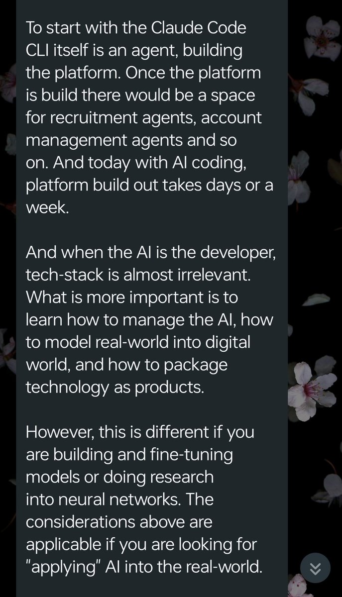 Code_Binge's tweet image. I applied as an AI engineer at XYZ. They want me to be a full stack ai engineer thinking of claude &quot;AI&quot; as an engineer. What should I reply to them??
Any suggestions 😑