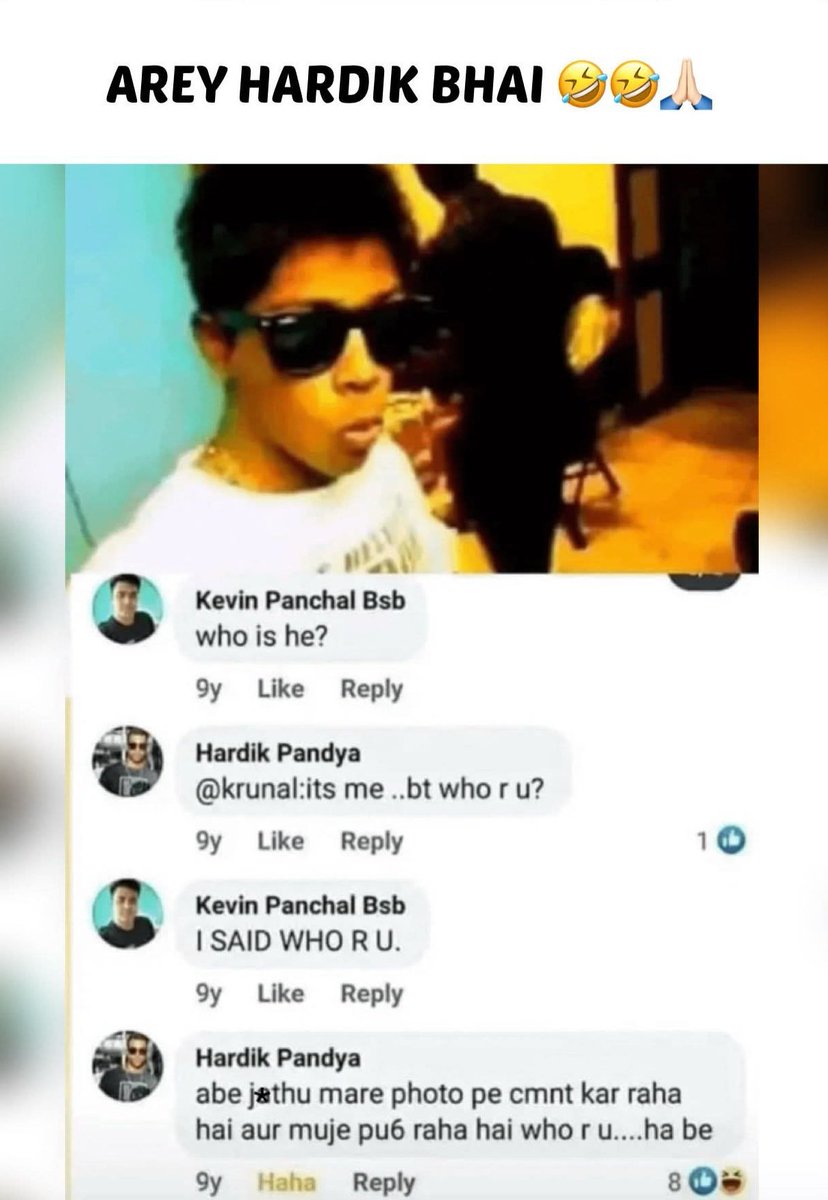 Not tweet, but this FB comment