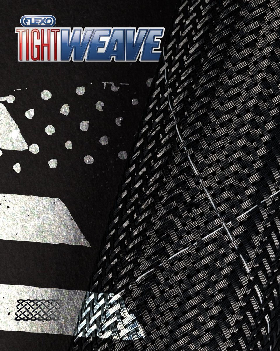Techflex_inc's tweet image. Need extra protection where it counts? Flexo® Tight Weave™ delivers. Its densely braided construction offers greater coverage and abrasion resistance than standard sleeving, perfect for heavy-use, industrial, or mobile applications. #WireManagement #IndustrialSolutions