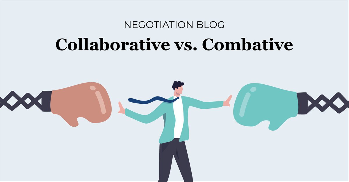 What’s your default style at the negotiation table — combative or collaborative?

We all have a natural way of handling conflict. But lasting success depends on how well we can flex between styles when pressure hits.

Read more in our latest blog!: bit.ly/4ofq7kU