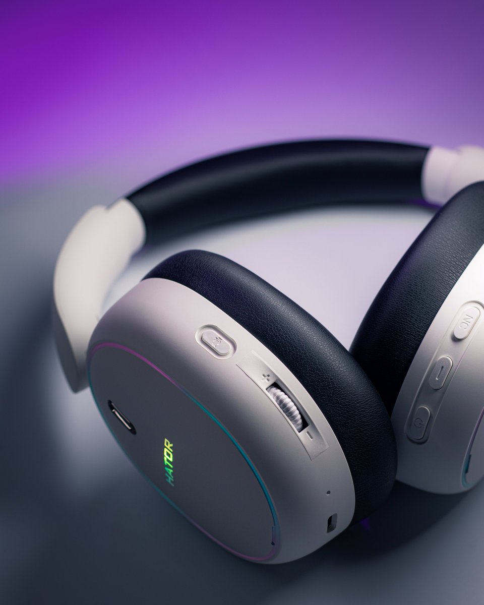 HATOR Phoenix 2 Wireless🎧

🚀Play, listen, and dive into your favorite content — without any limits.

Phoenix 2 Wireless is the perfect combination of lifestyle comfort and style with the power and precision of a true gaming headset.
Hi-Res sound, hybrid noise cancellation,