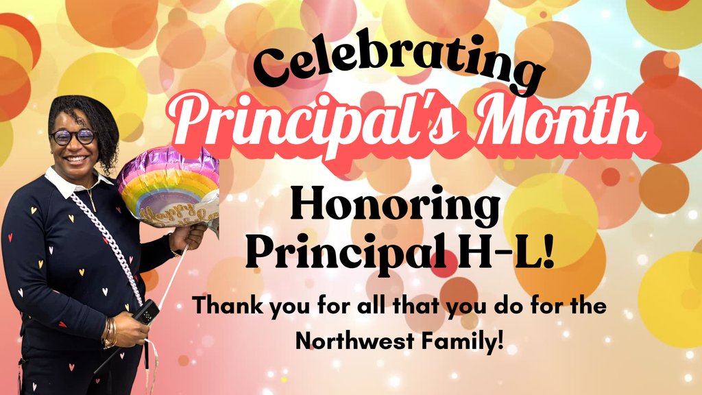 October is National Principal Appreciation Month