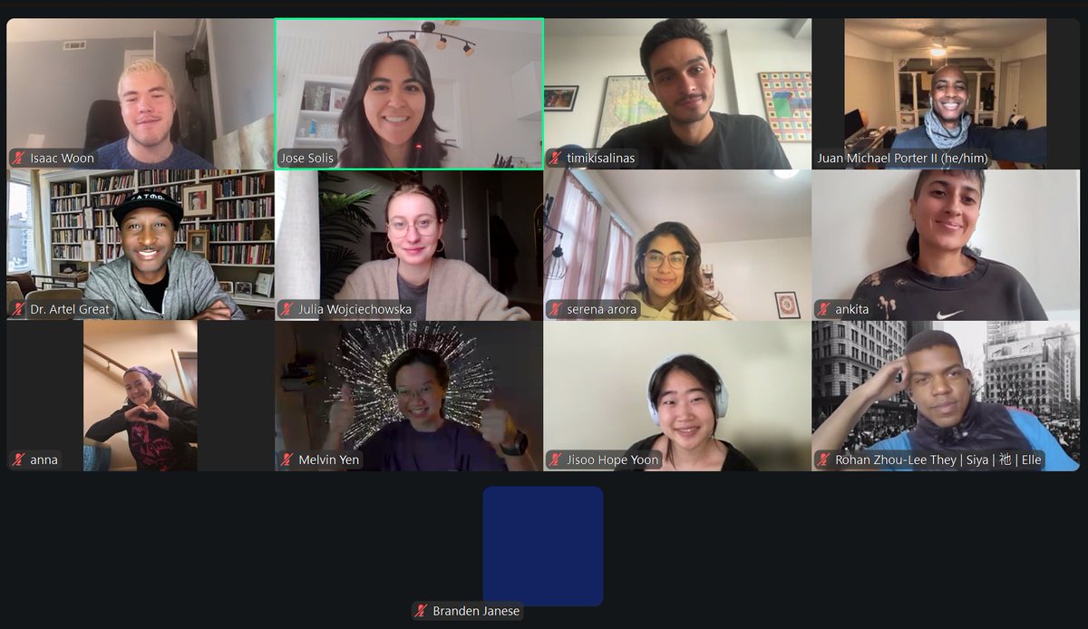 Thanks to our fabulous guest instructor Juan Michael Porter II for joining us during our Pitching session 🙌🏽