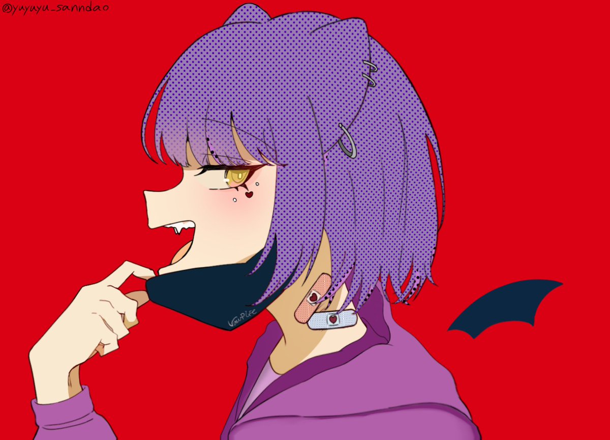 ⚠️曲パロ⚠️
『あたしヴァンパイア』

#べるあかし