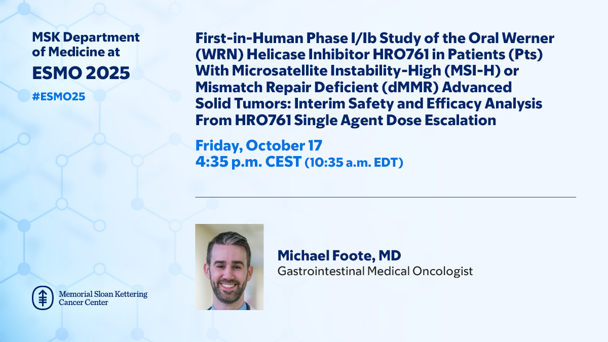 MSK Department of Medicine tweet media