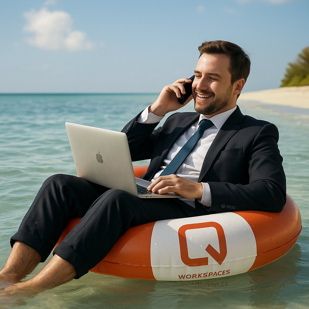 Questworkspaces's tweet image. You don’t even need to be here.
Phone answered ✅ Mail signed for ✅ Meetings prepped ✅
We’re your built-in team - even when you’re “working remotely.” 😉
hubs.li/Q03MM4tF0
#QuestWorkspaces #RemoteButReady #QuestLife